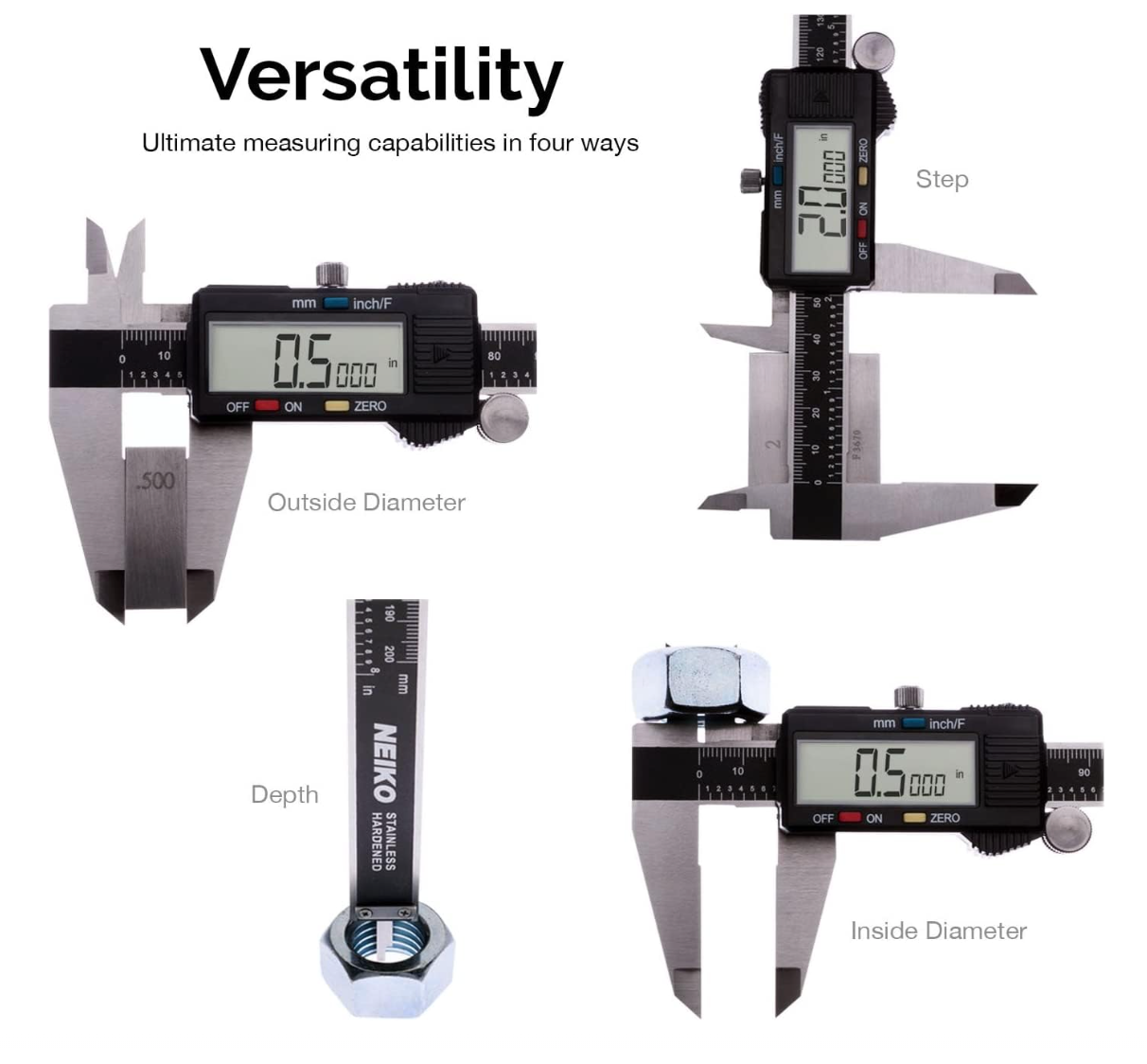 NEIKO Electric Digital Caliper