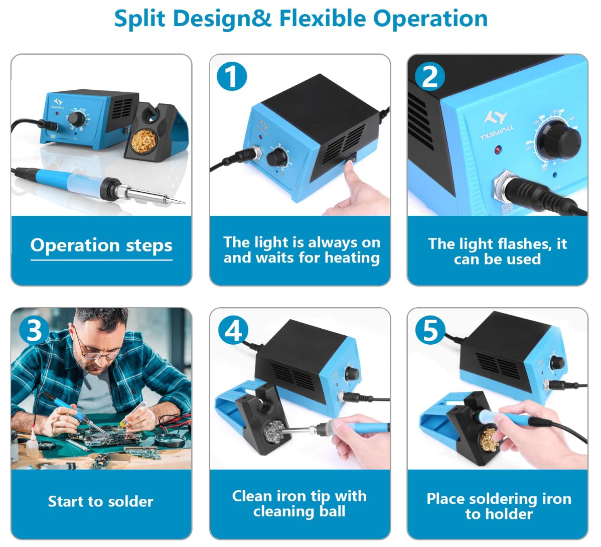 TILSWALL Soldering Iron Station